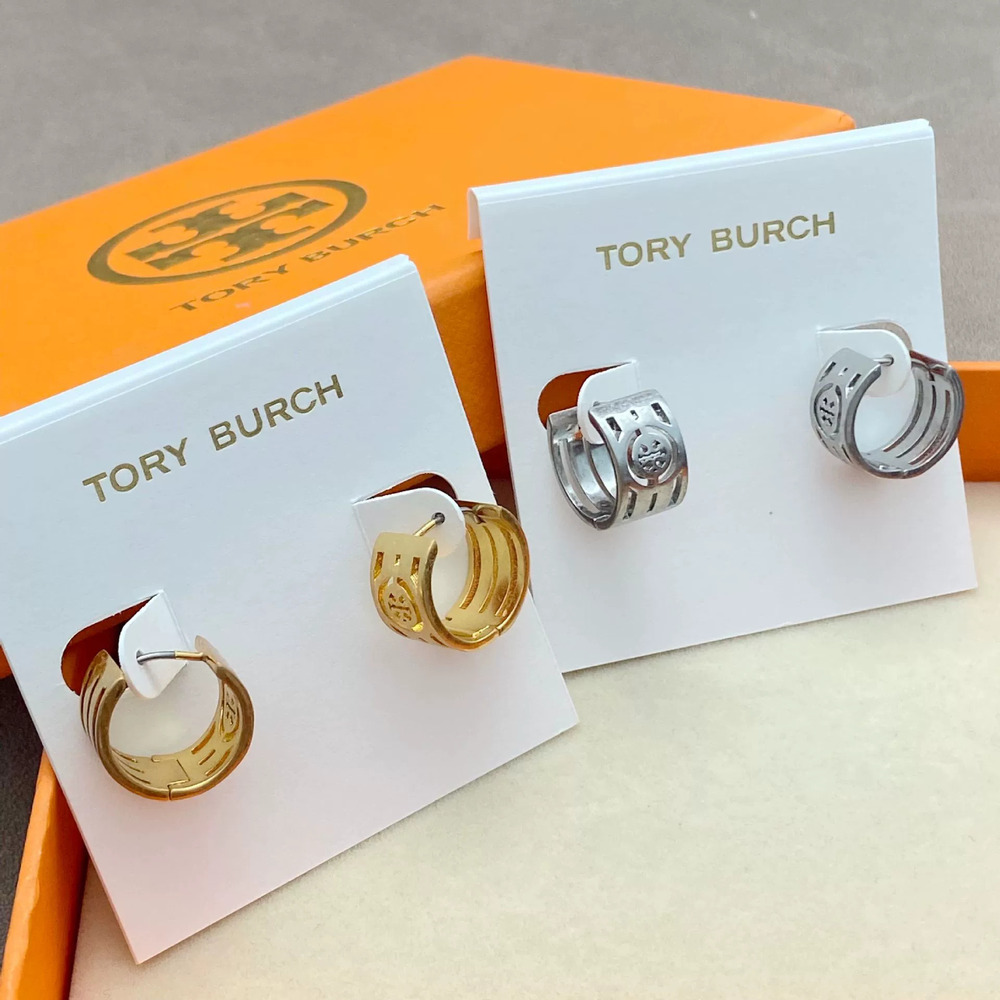 Tory Burch Geometric Earrings Trendy